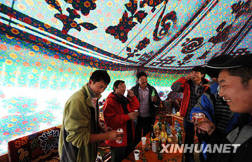 多彩的藏北牧區帳篷[組圖]