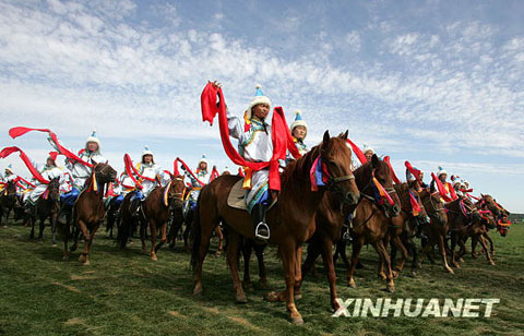 那達慕大會亮相亞洲藝術節[組圖]