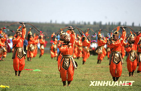 那達慕大會亮相亞洲藝術節[組圖]