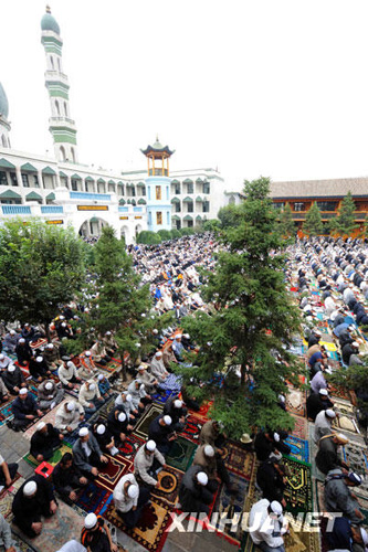 西寧穆斯林群眾進入齋月[組圖]