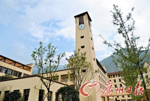 汶川建起“超五星”小學(xué) 能抗八級(jí)以上地震