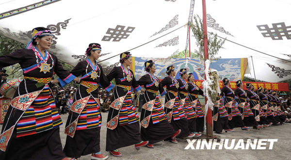 拉薩雪頓節閉幕[組圖]