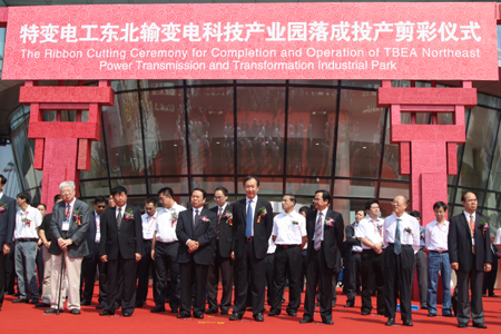 世界電壓等級最高的交直流輸變電產業園落成投產