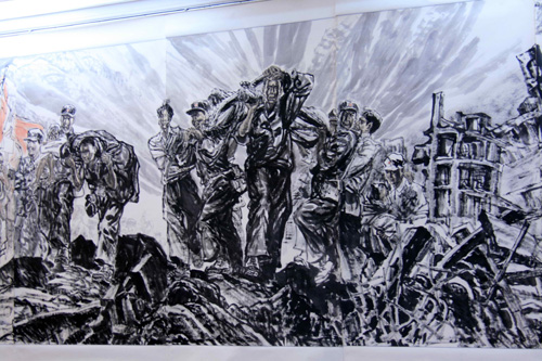 當代華人書畫名家邀請展在山東濟南舉行[圖]