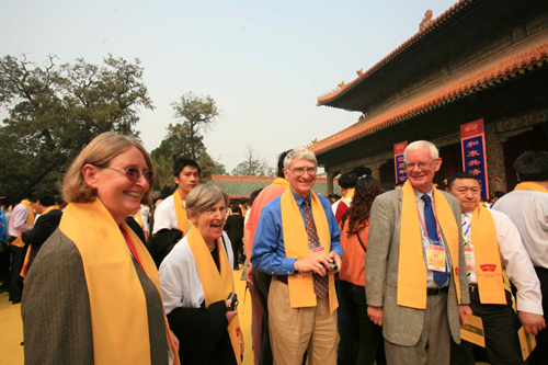 曲阜孔廟舉行祭孔大典 紀念孔子誕辰2560年[組圖]