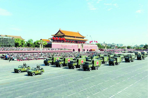 國慶大閱兵 東風壯軍威[圖]