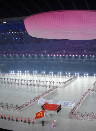 十一屆全國(guó)運(yùn)動(dòng)會(huì)今晚在濟(jì)南開(kāi)幕 視覺(jué)盛宴堪比北京奧運(yùn)