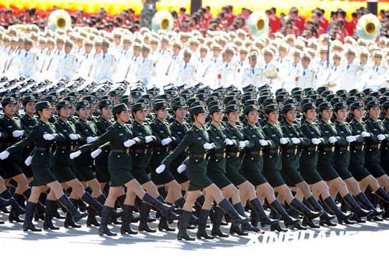 我國(guó)首次面向社會(huì)普遍征集女兵