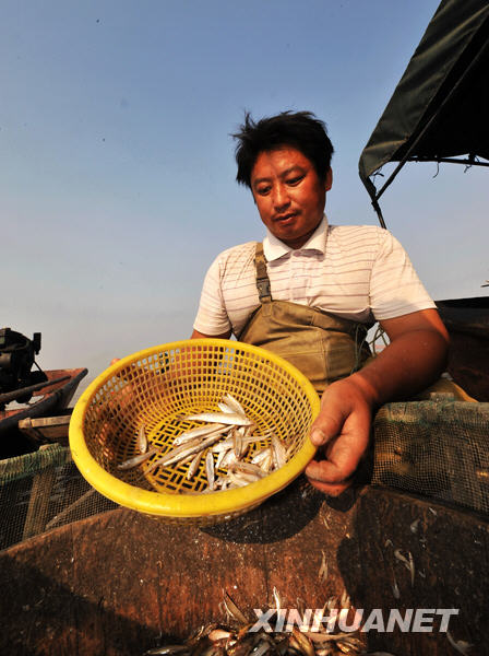 洞庭湖出現歷史罕見低水位