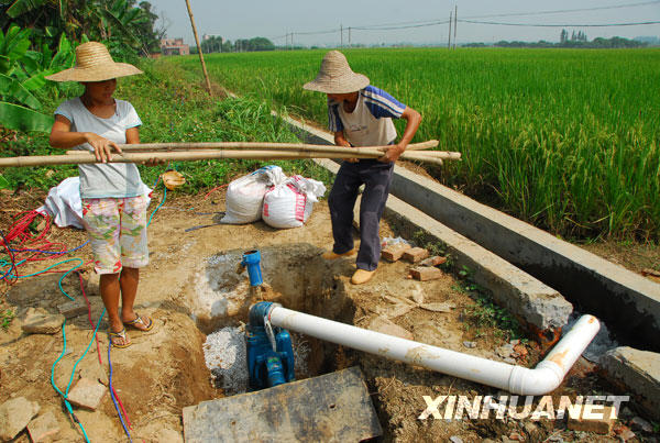 廣東清遠持續干旱