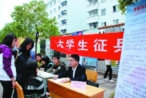 大學生應征入伍享八項優惠 退伍由地方政府安置