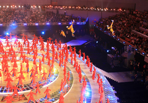 第十一屆全運會在濟南落幕