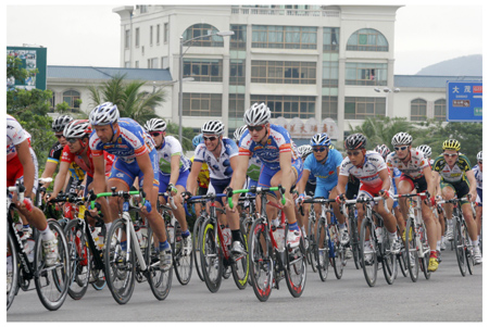 環島賽第三賽段烏克蘭選手維塔利·巴茨仍然保持總成績第一