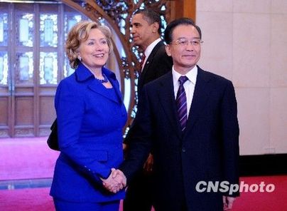 溫家寶晤奧巴馬：中美互信則進 猜忌則退