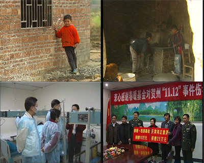 廣西鞭炮黑作坊童工調(diào)查:留守兒童一天只掙1元錢